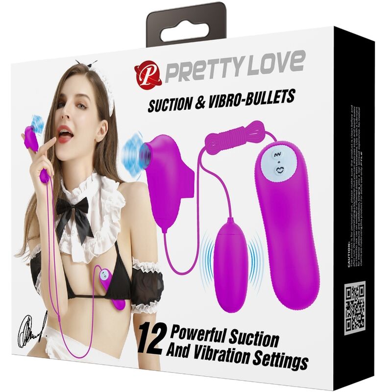 PRETTY LOVE - BALA VIBRATÓRIA E VENTOSA