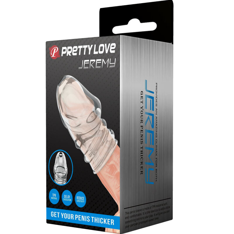 PRETTY LOVE - JEREMY ESPESSANTE DE PÊNIS TRANSPARENTE