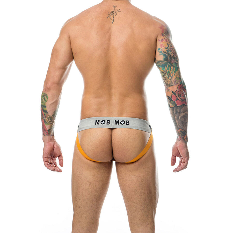 MOB - CALÇA CLASSIC JOCK STRIPE LARANJA TAMANHO XL