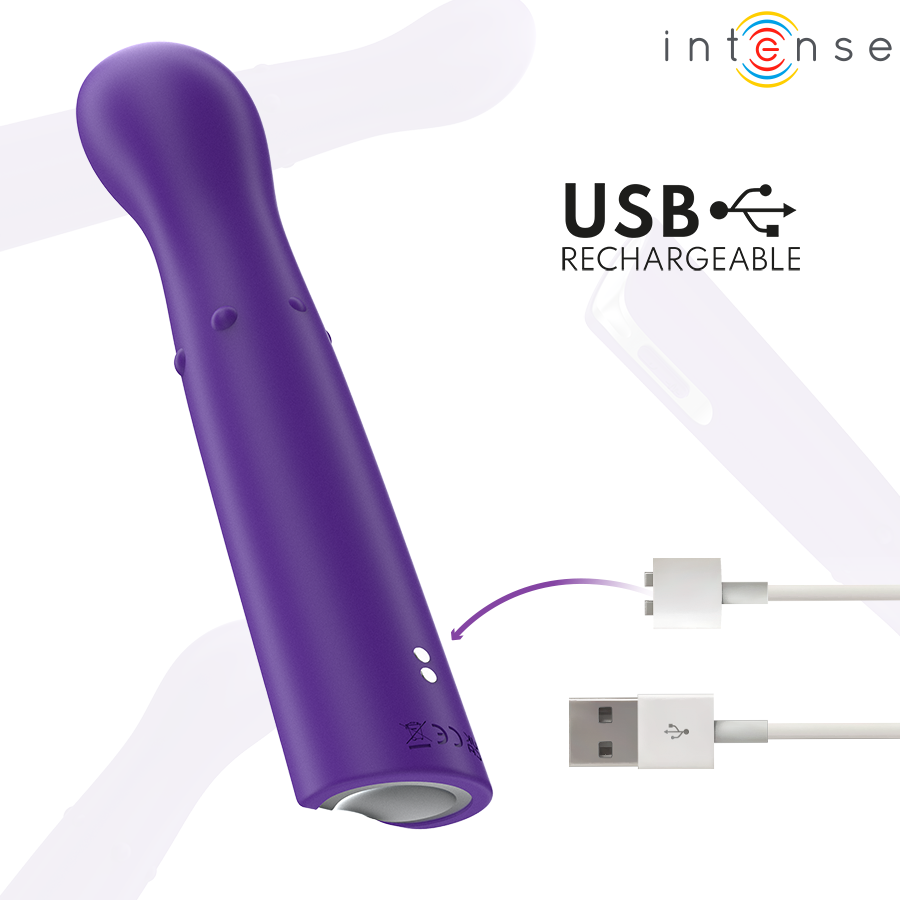 INTENSE - HELENA BEADS VIBRADOR WIGGLE UP & DOWN 13,5 CM