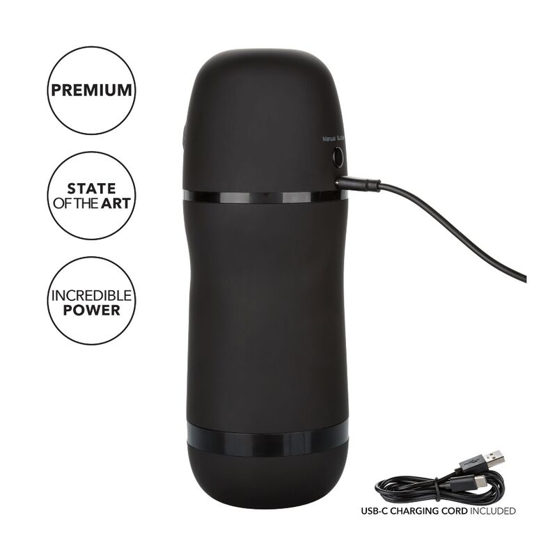 CALEXOTICS - MASTURBADOR DE SUCÇÃO VIBRATÓRIA DE POTÊNCIA ÓTIMA