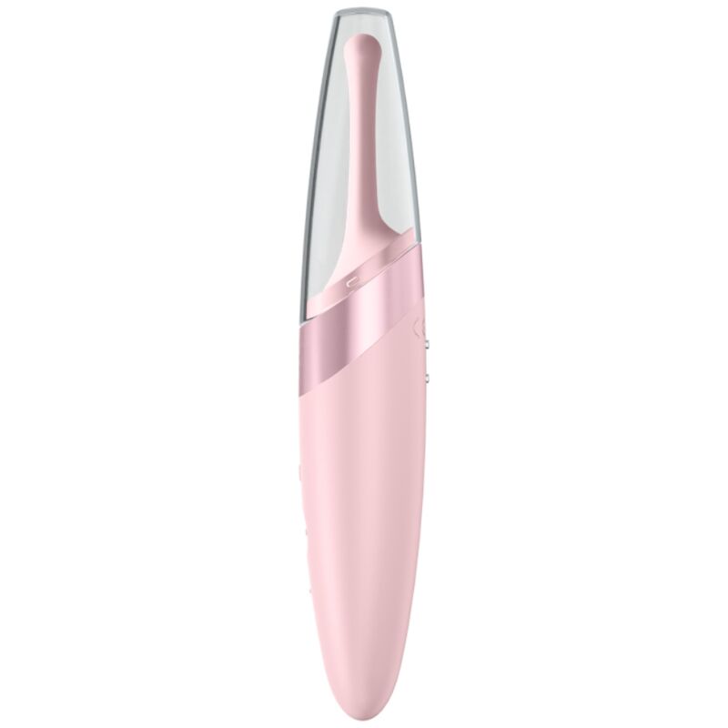 SATISFYER - ESTIMULADOR DE CLITÓRIS TWIRLING DELIGHT ROSA
