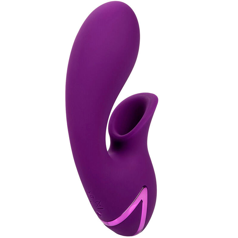 CALEXOTICS - ESTIMULADOR E SUCCIONADOR HUNTINGTON BEACH HEARTBREAKER ROXO DA CALIFORNIA DREAMING