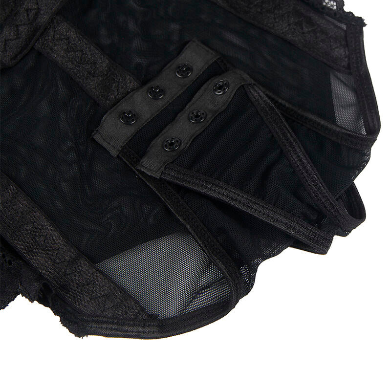 SUBBLIME - TEDDY COM ALA LIGA DETALHE PEITO PRETO L/XL
