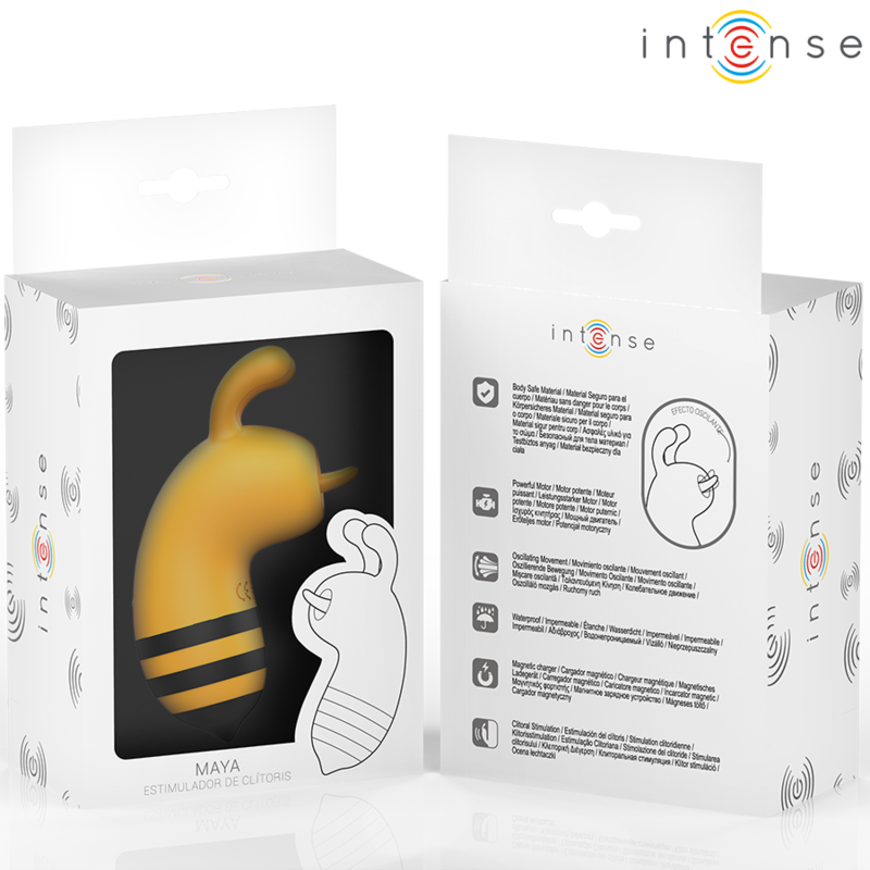 INTENSE - ESTIMULADOR MAYA COM LÍNGUA ROTATIVA 360º
