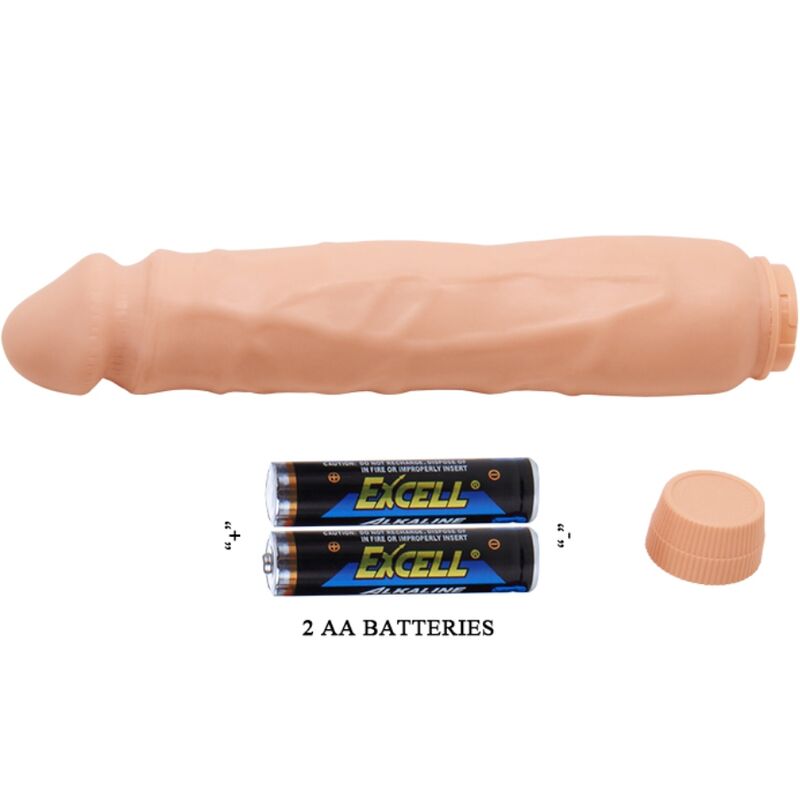 BAILE - JACK VIBRADOR REALISTA 26 CM CARNE