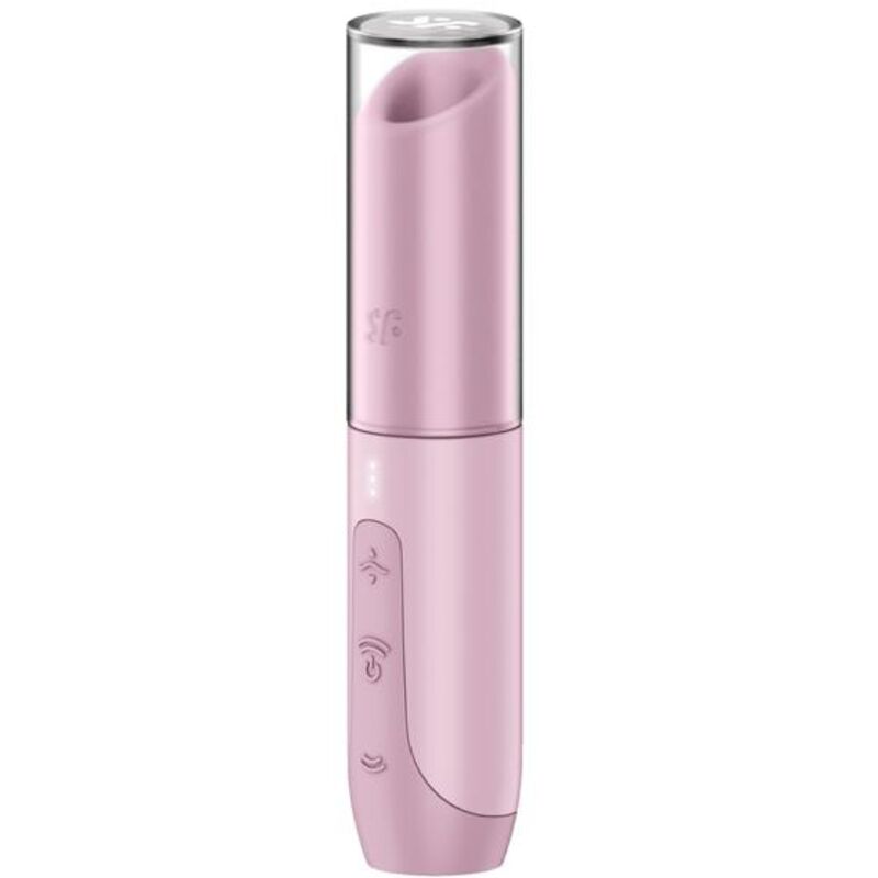 SATISFYER - ESTIMULADOR DE CLITÓRIS SECRET KISS WAVE ROSA