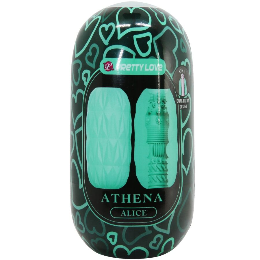 PPRETTY LOVE - MASTURBADOR MASCULINO ATHENA ALICE TURQUESA