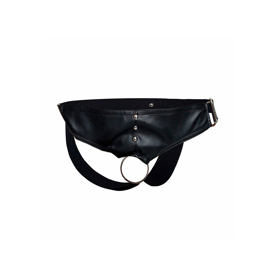 MOB - DENGEON JOCKSTRAP COM ANEL PARA O PÉNIS TAMANHO ÚNICO