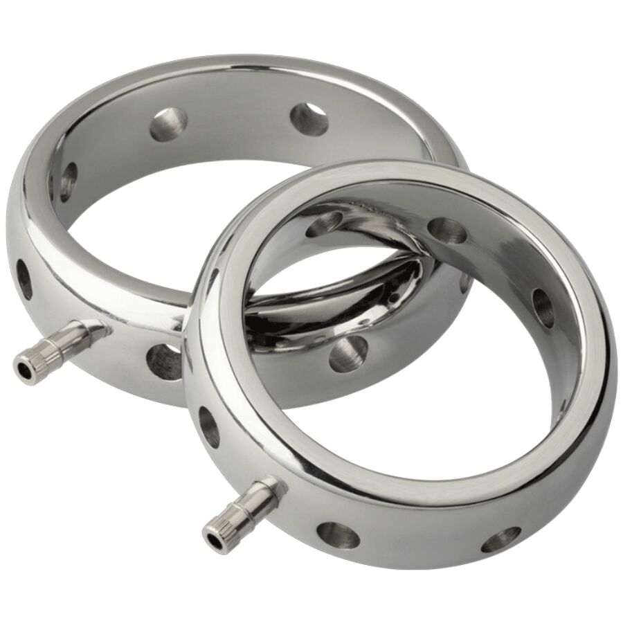 ELECTRASTIM - ANEL PENIANO ELETROMAGNÉTICO DE METAL PRESTIGE 42 MM