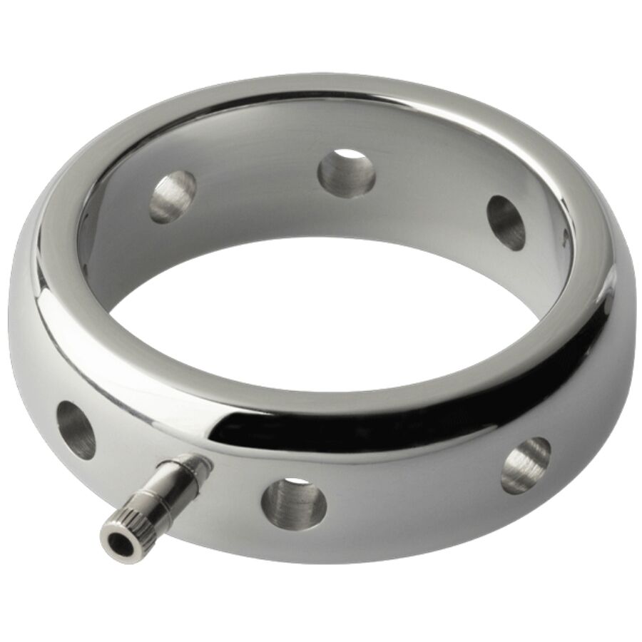 ELECTRASTIM - ANEL PENIANO ELETROMAGNÉTICO DE METAL PRESTIGE 50 MM