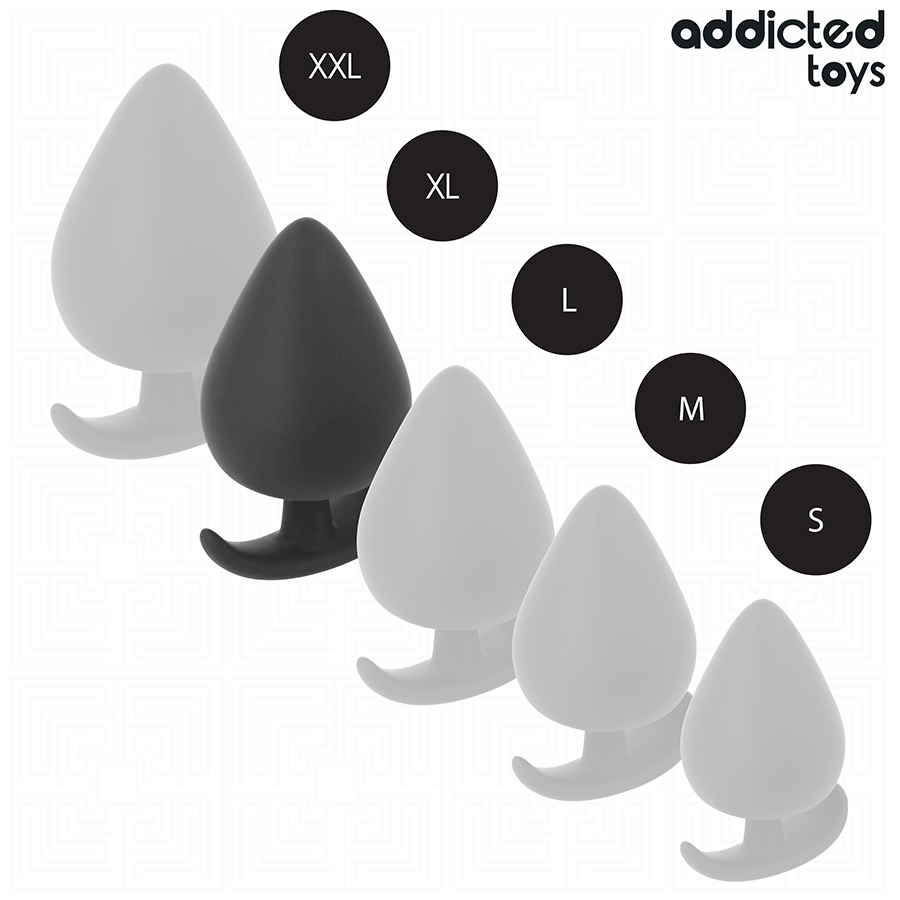 ADDICTED TOYS - PLUG ANAL TAMANHO XL 9.5 CM