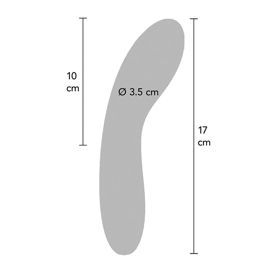 TOYJOY - VIBRADOR ROXO LUZ LUMINADA