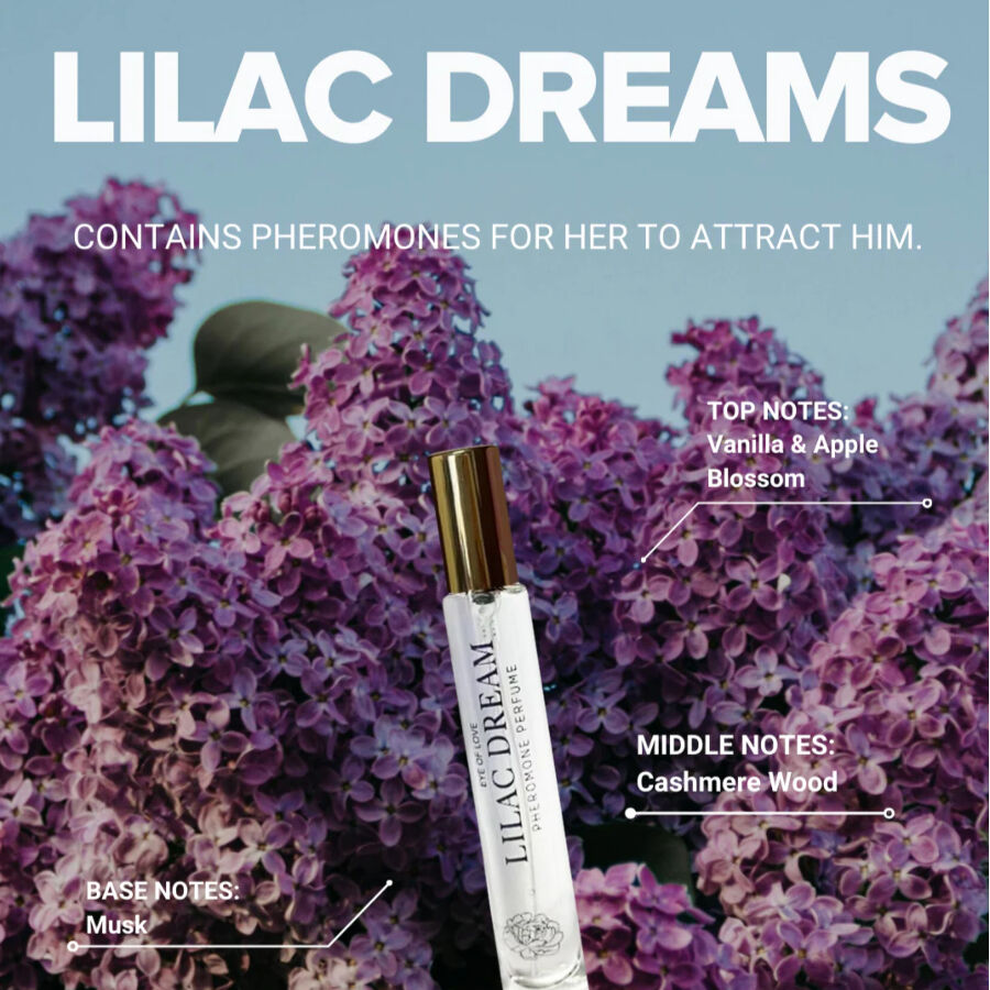 EYE OF LOVE - BLOOM FEMININO INDICA PARFUM LILAC DREAM 10 ML