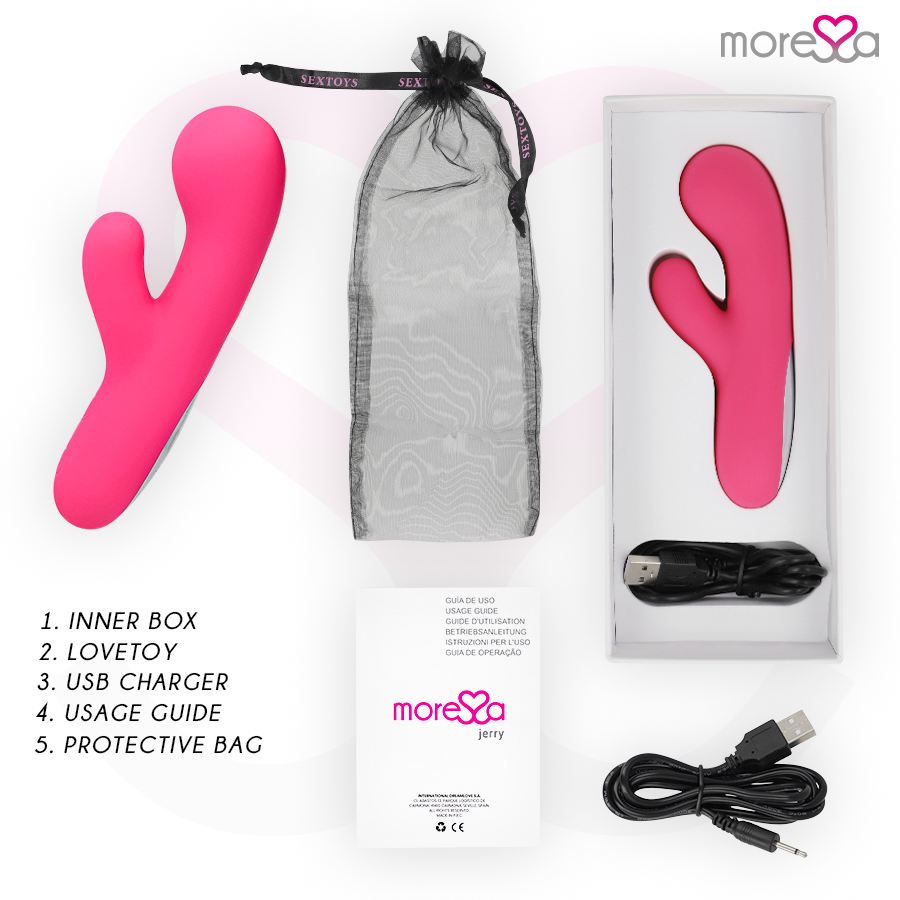 MORESSA - JERRY PREMIUM SILICONE RECARREGVEL