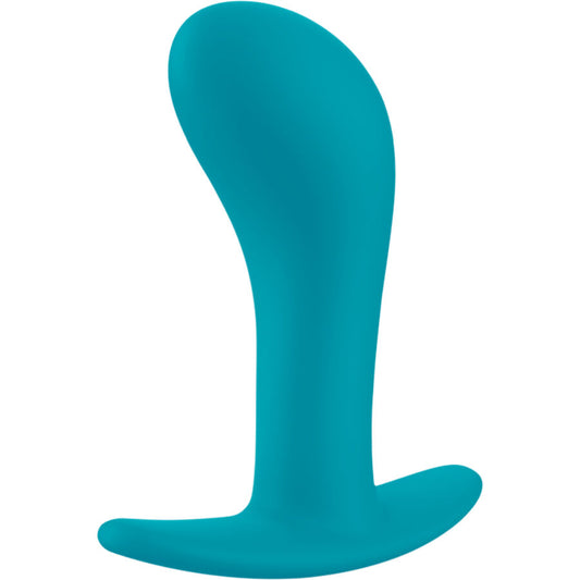 FUN FACTORY - PLUG ANAL EM FORMATO DE BUNDA TAMANHO G ÁGUA-MARINHA