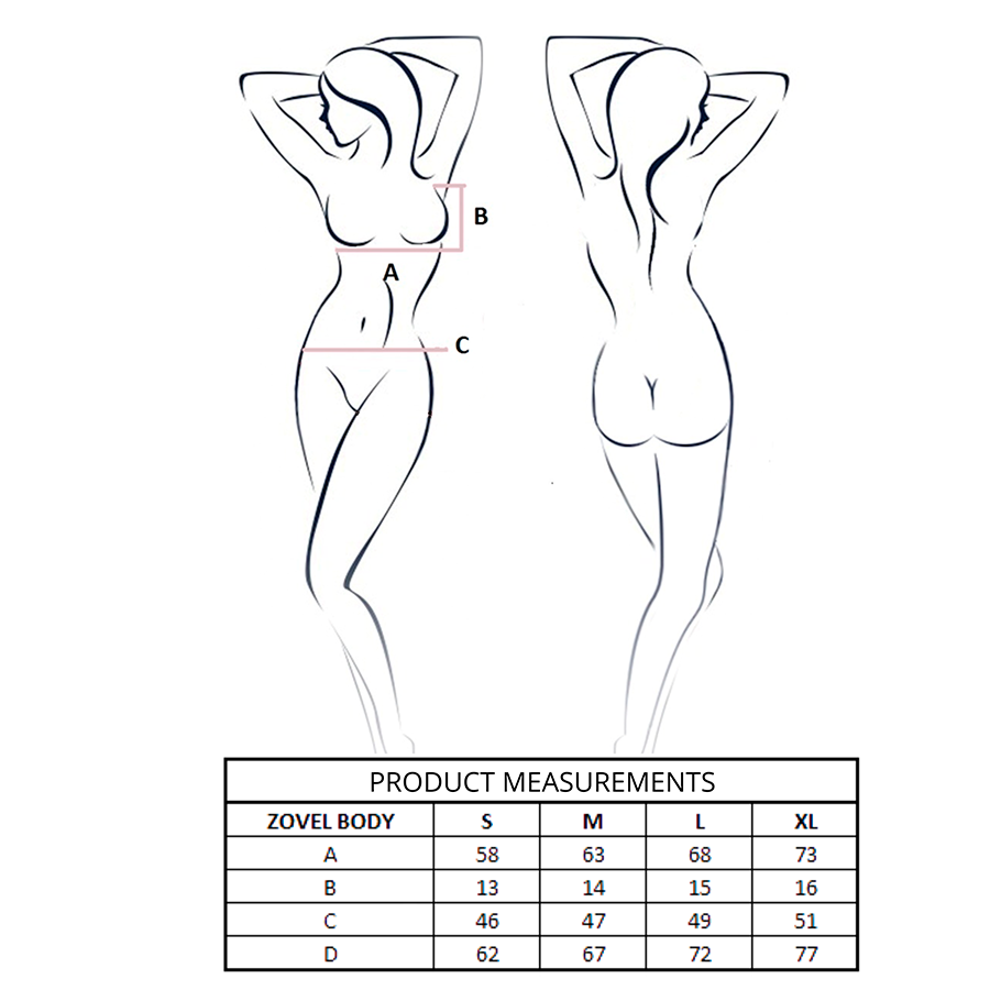 PASSION - ZOVEL BODY CINZA CLARO L/XL