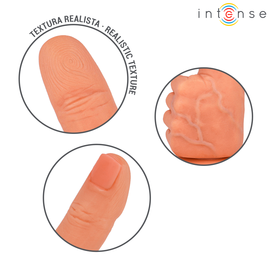 INTENSE - BENDER ESTIMULADOR DE PONTO G MÃO FLEXÍVEL 11,3 CM