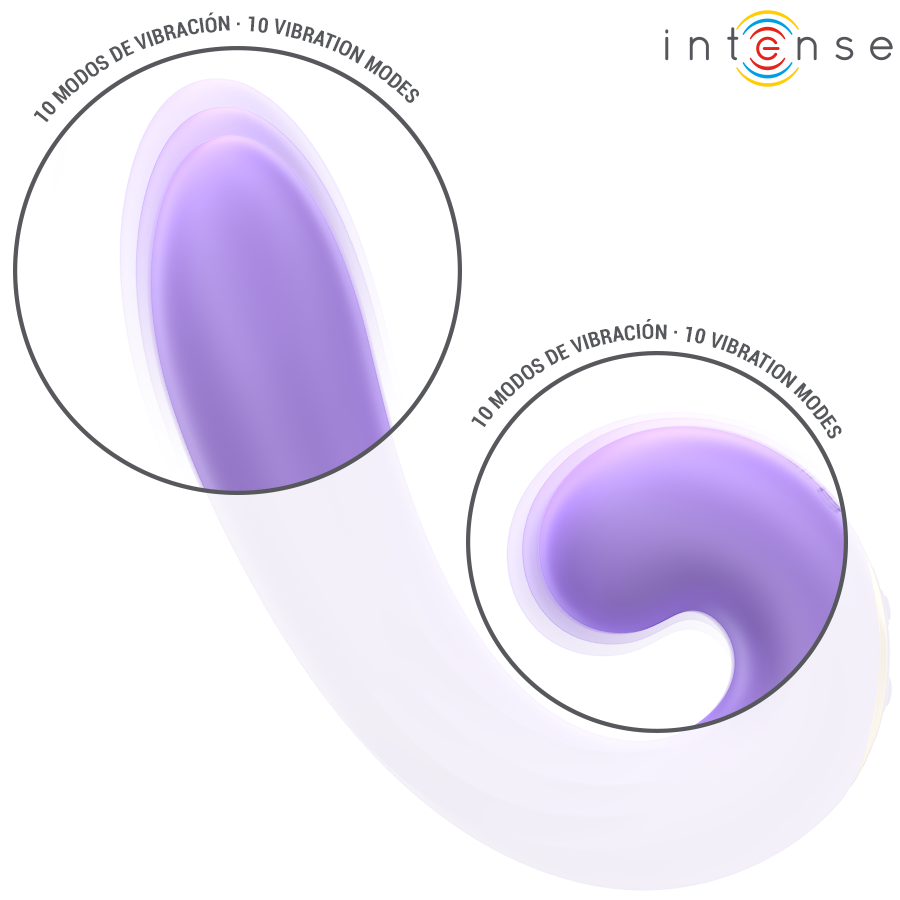 INTENSE - MERYL DUPLA VIBRAÇÃO ESTIMULADOR DE CLITÓRIS