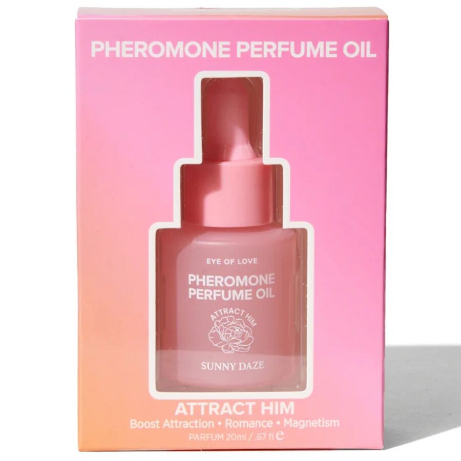 EYE OF LOVE - ÓLEO DE PERFUME COM FEROMÔNIO BLOOM SUNNY DAZE 20 ML