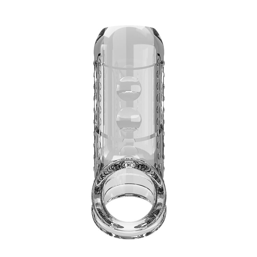 PRETTY LOVE - CAPA PENIANA TRANSPARENTE TEXTURIZADA