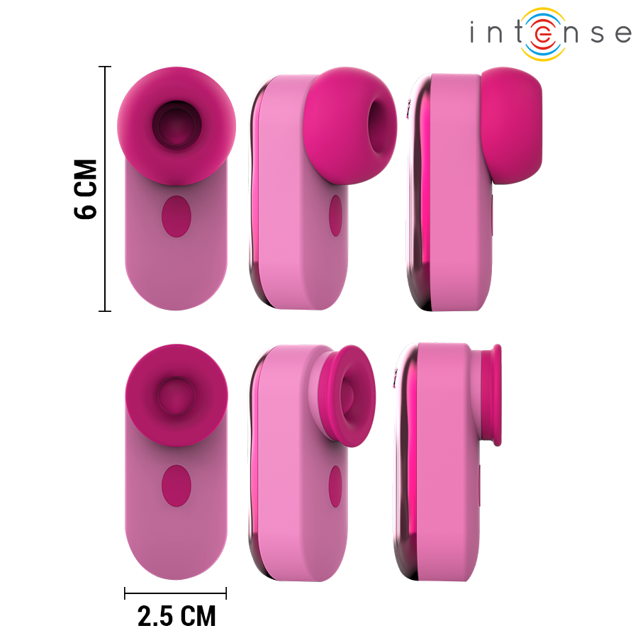 INTENSE - ESTIMULADOR DE CLITÓRIS SABRINA ROSA