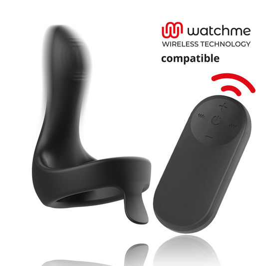 ANBIGUO - ARKADIO ESTIMULADOR DE GLANDE E PERÍNEO COMPATÍVEL COM TECNOLOGIA SEM FIOS WATCHME