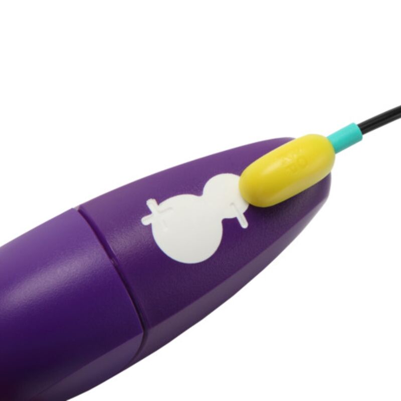 ROMP - FREE ESTIMULADOR CLITORIAL GRÁTIS COM TAMPA, 10 NÍVEIS, RECARREGÁVEL, ROXO