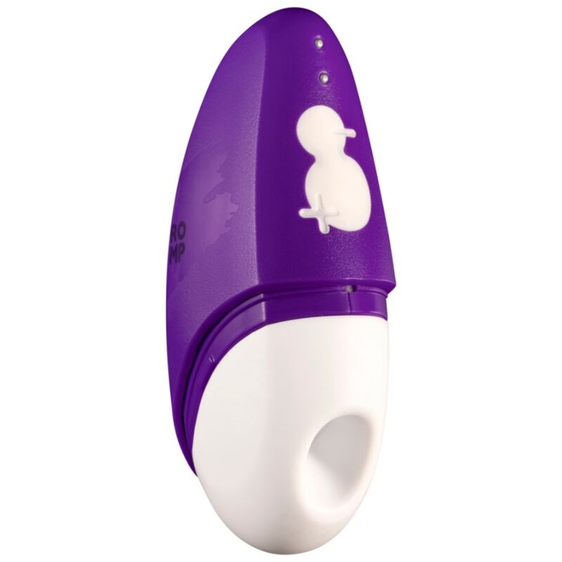 ROMP - FREE ESTIMULADOR CLITORIAL GRÁTIS COM TAMPA, 10 NÍVEIS, RECARREGÁVEL, ROXO