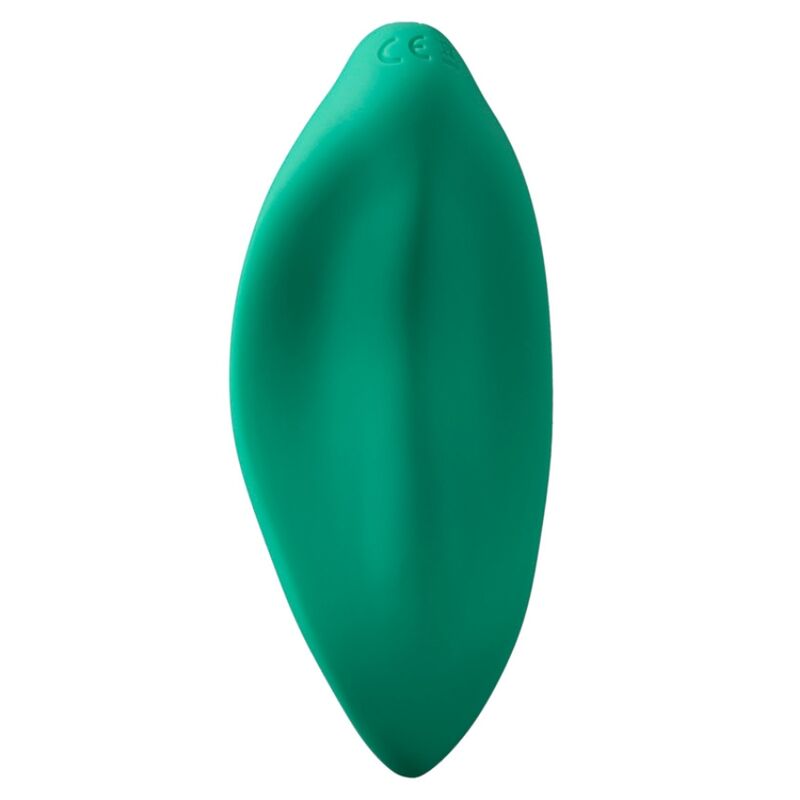 ROMP - WAVE VIBRADOR DE ONDAS, ESTIMULADOR CLITORIANO, FORMATO ERGONÔMICO, VERDE-ÁGUA